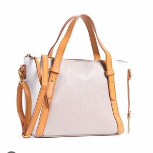 BNTW Fossil Tote bag 100% leather